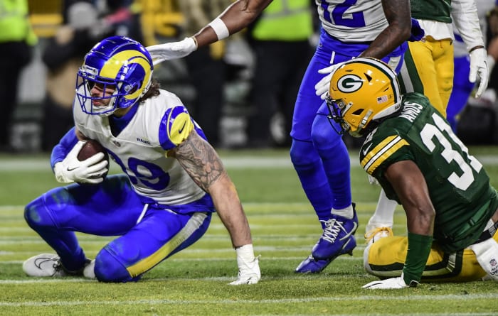 Tyler Higbee vs. the Packers